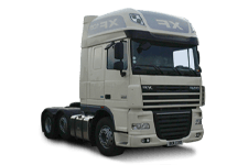 Car Hire Evesham - 44 Tonne Sleeper Truck - Truck hire Evesham