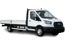 Car Hire Evesham - Ford Transit Dropside Van - Van hire Evesham